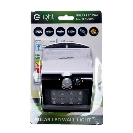 Lampa Solarna Milagro EKO3867 Butterfly