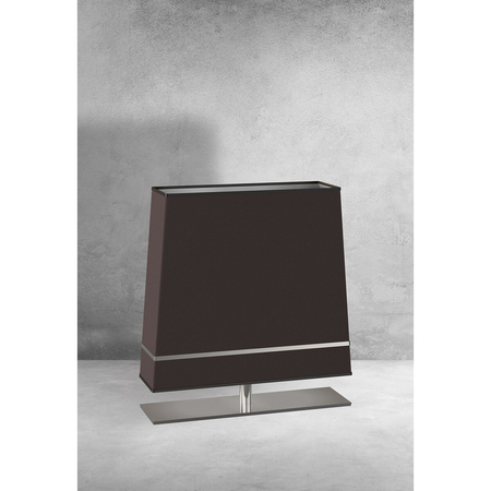 Milagro Lampa Stojąca VOLANS 1xE27 MZ5024 Szarość / Chrom / Srebro