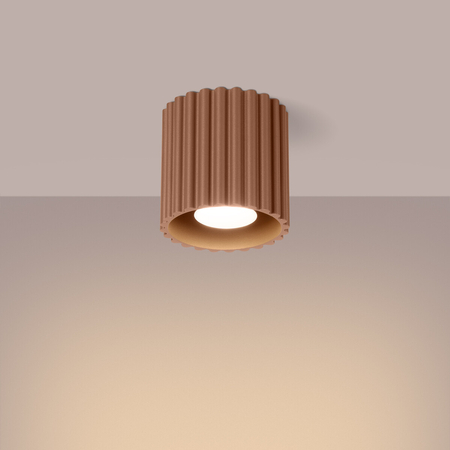 Sollux Lighting Plafon AURA 1 mocca GU10 SL.1804