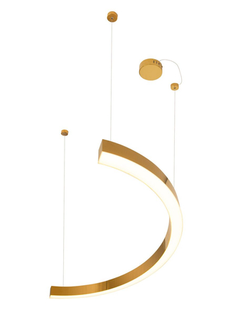 Lampa wisząca Maxlight LOTUS P0422D złoty