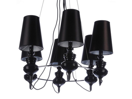 Lampa wisząca Azzardo AZ1379 Baroco 6 black