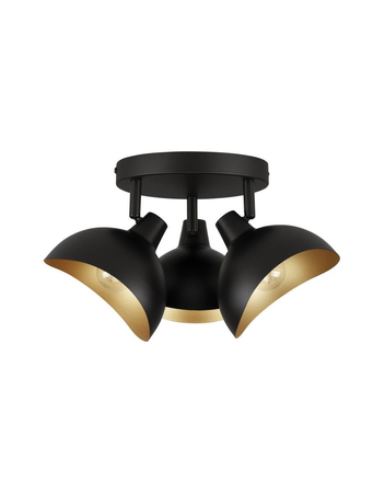 Lampa sufitowa Luces Exclusivas BANAC - czarny mat LE43424