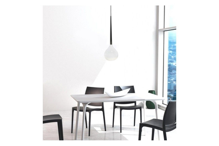 Lampa wisząca Azzardo AZ1062 Aga 1 white/black