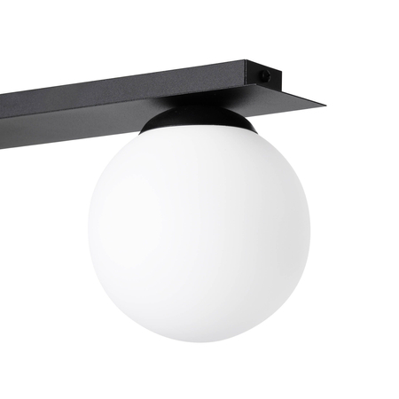 Lampa sufitowa ALBIO Kaja K-4136 biały/czarny