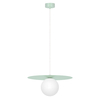 Lampa wisząca Kaja ROBIN K-5451 miętowy, biały