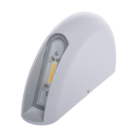 Milagro OPRAWA ELEWACYJNA WALL 3W LED ML088 BIAŁY