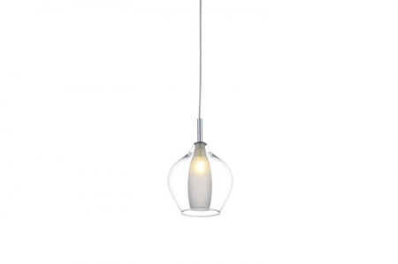 Lampa wisząca Azzardo AZ3074 Amber Milano 1 clear