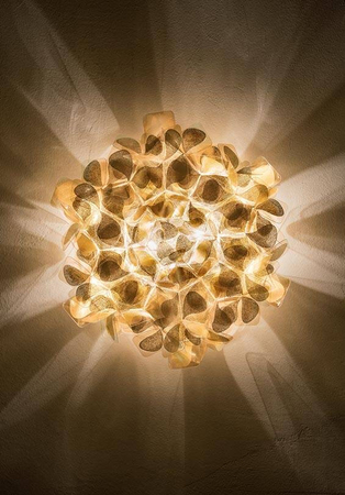 Lampa sufitowa Slamp CLIZIA - MAMA NON MAMA GOLD M CLICM00GNM00000000EU złoty