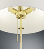 Lampa podłogowa Trio 409100308 złoty