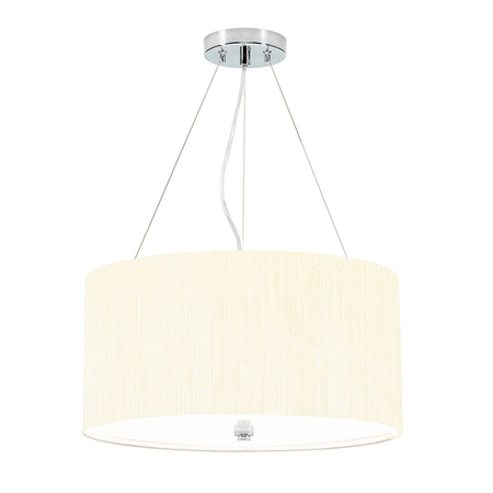 Lampa wisząca Elstead Lighting Pearce chrom DL-PEARCE18-3LT-IV-PC