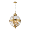 Żyrandol Elstead Lighting Adams mosiądz FE-ADAMS-4P-BB