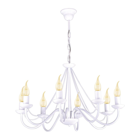 Lampa wisząca BARTEZ II Kaja K-3997 biały