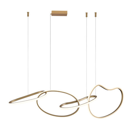 Lampa wisząca Italux PND-22412-S4-GD Złoty