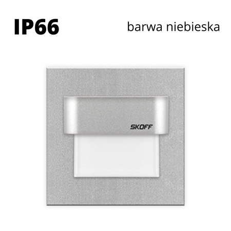 Oprawa schodowa led Skoff Tango Alu Niebieska IP66