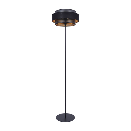 Lampa podłogowa AMOS Kaja K-5285 czarny/złoty
