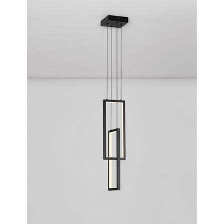 Lampa wisząca Luces Exclusivas ANZELIO LE45475 czarny