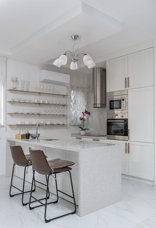 Lampa sufitowa ARON Kaja K-JSL-6218/5 CHR chrom