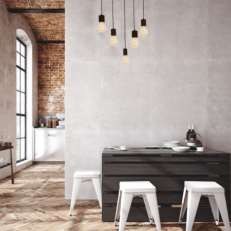 Milagro Lampa Wisząca JACK 5xE27 Orzech MLP4361 Naturalne drewno