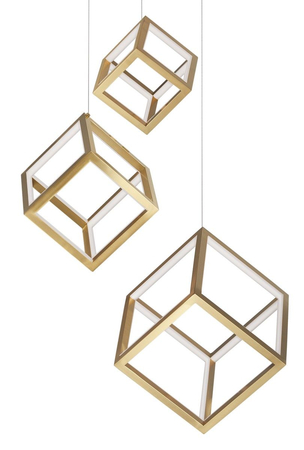 Lampa wisząca Luces Exclusivas POLA LE41459 złoty