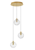 Lampa wisząca Luces Exclusivas CABRAL złoty LE42904