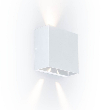 Kinkiet zewnętrzny Lutec GEMINI BEAM 5104003032 biały