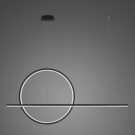 Lampa wisząca Linea No.2 B 80cm czarna 4k