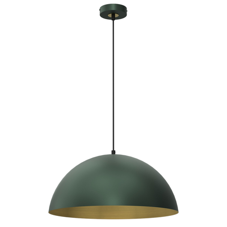 Milagro Lampa wisząca BETA GREEN/GOLD 1xE27 45cm MLP8287 ZIELONY / ZŁOTY