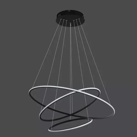 Lampa wisząca Ledowe Okręgi No.3 80cm out 4k
