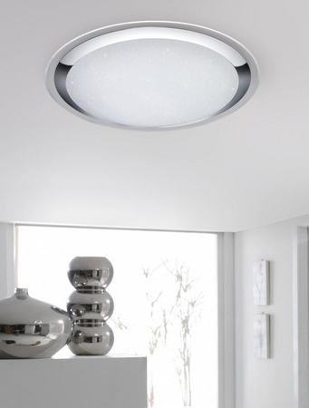 Lampa sufitowa Trio 675610106 srebrny