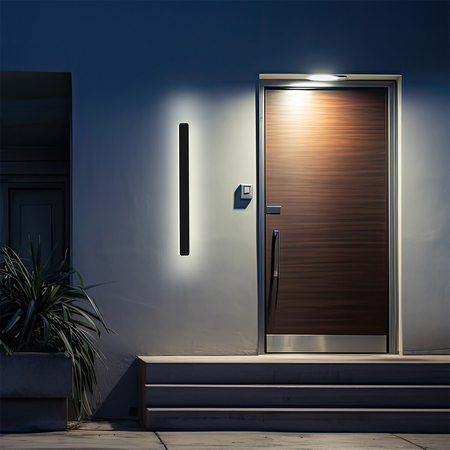 Light Prestige Kinkiet Bodo 90 cm czarny IP54 LED CCT LP-789/1W 90 BK