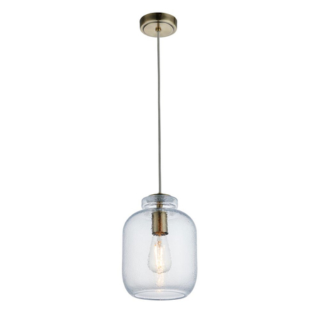 Lampa wisząca Endon Lighting Lyra 106923 mosiądz