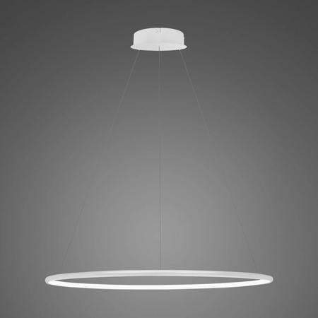 Lampa wisząca Ledowe Okręgi No.1 80cm 3k biała
