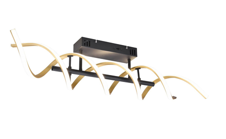 Lampa sufitowa Trio 641810208 złoty