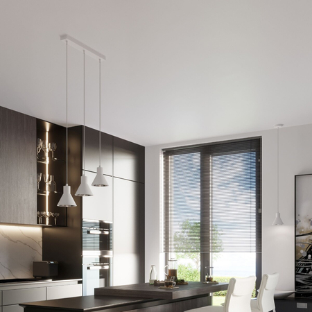 Sollux Lighting Lampa wisząca TAZILA 3 biała [ES111] SL.0988