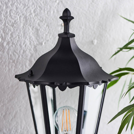 Kinkiet zewnętrzny Endon Lighting Burford 76548 czarny