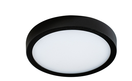 Plafon MALTA R 18 4000K BK Azzardo AZ4236 biały/czarny