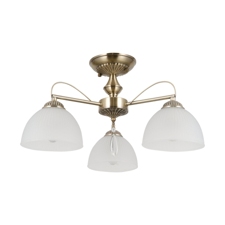 Lampa sufitowa Italux Moreti PND-40623-3-AB Antyczny mosiądz