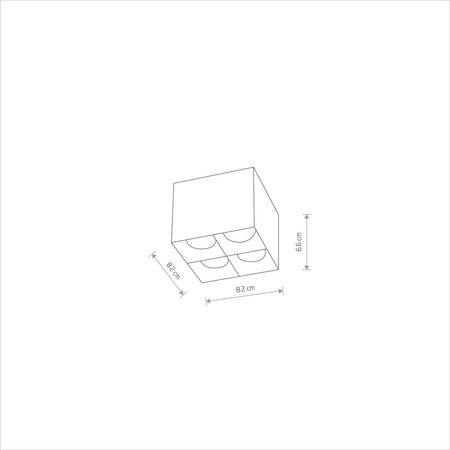 Spot MIDI LED Nowodvorski 10057 czarny