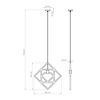 Sollux Lighting Lampa wisząca CARO SL.1757