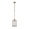 Lampa wisząca Endon Lighting Lambeth Ribbed 106710 mosiądz