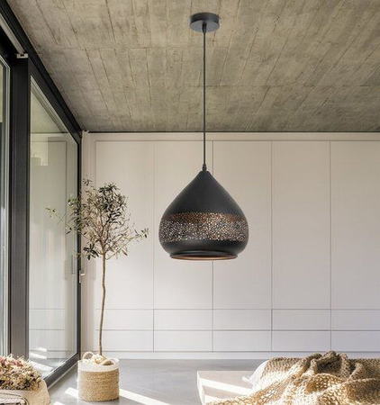 Lampa wisząca Rabalux Kaia 2278 czarny