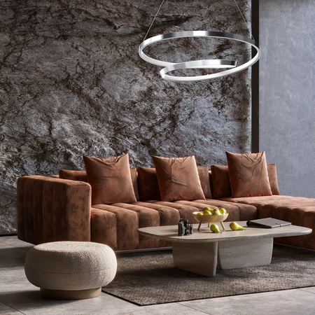 Milagro Lampa wisząca LUCERO CHROME 48W LED ML7949 CHROM