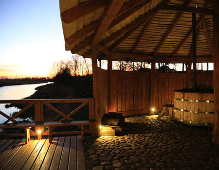 Oprawa schodowa led Skoff Salsa Mosiądz Biała ciepła IP66