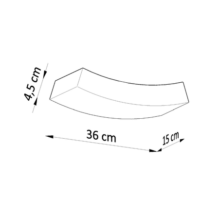 Sollux Lighting Kinkiet ceramiczny HATTOR SL.0837