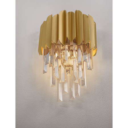 Kinkiet Luces Exclusivas PELAVRO LE45105 złoty i odcienie złota