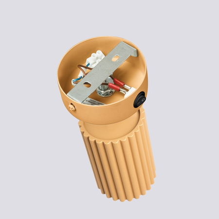 Sollux Lighting Kinkiet KARBON złoty z włącznikiem SL.1560