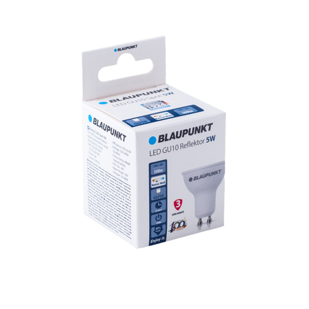 Zestaw 5 sztuk - Blaupunkt Żarówki LED GU10 5W barwa naturalna