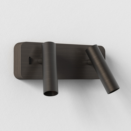 Kinkiet Astro Enna Twin 1058197 Brązowy