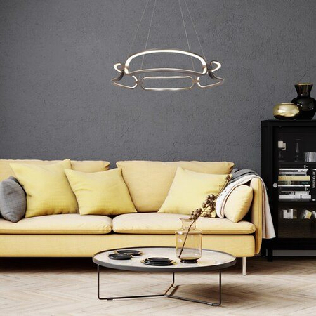 Lampa wisząca Rabalux Fringilla 72010 chrom satyna