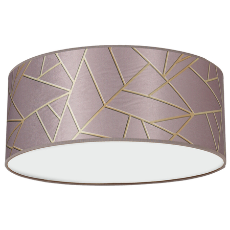 Milagro Lampa sufitowa ZIGGY PINK Gold/Pink 2xE27 Ø40cm MLP7585 ZŁOTO / RÓŻ